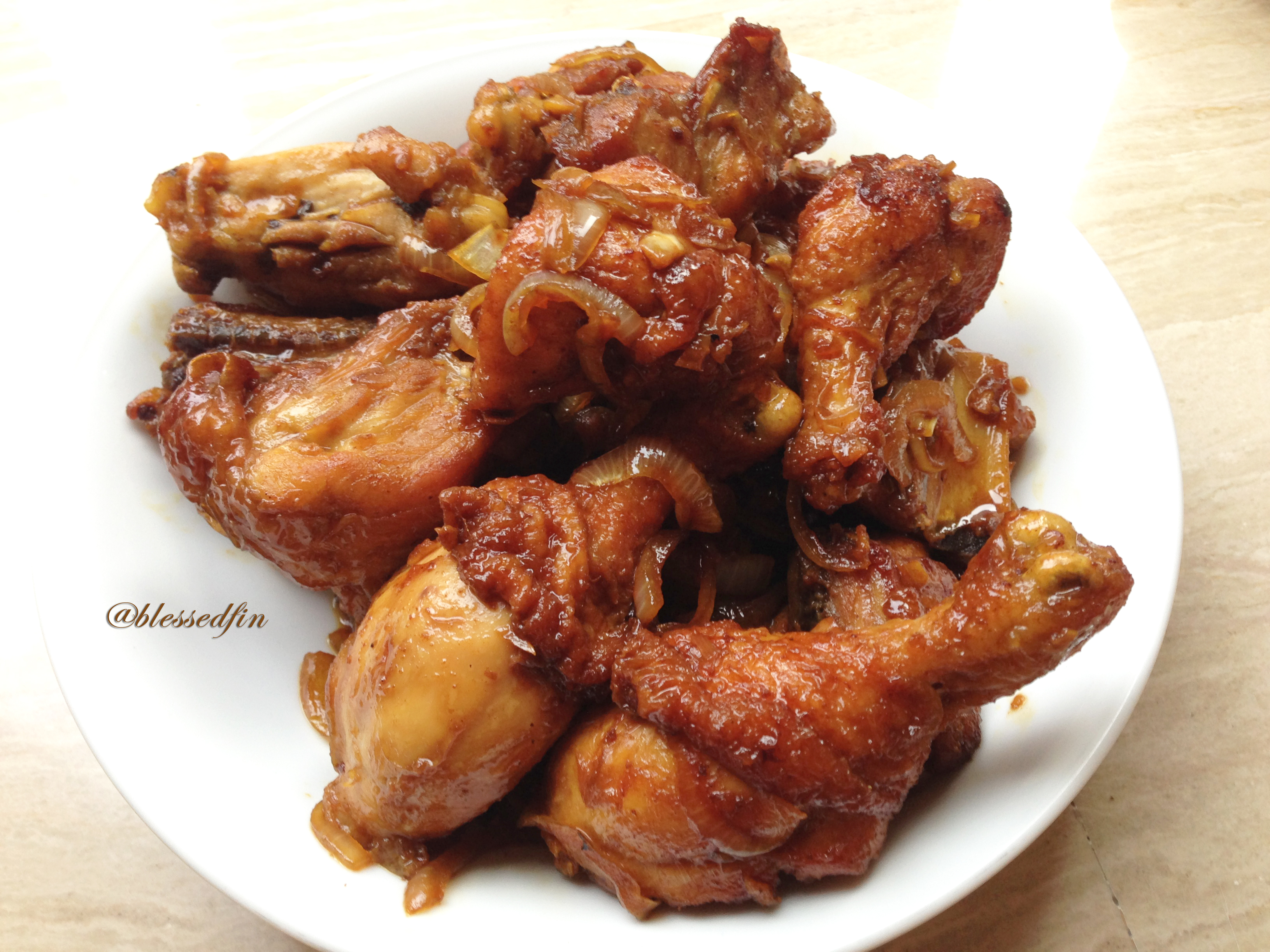 Ayam Goreng Mentega (Butter-Fried Chicken)  Mangkok Dan 